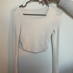 Cropped sweater!